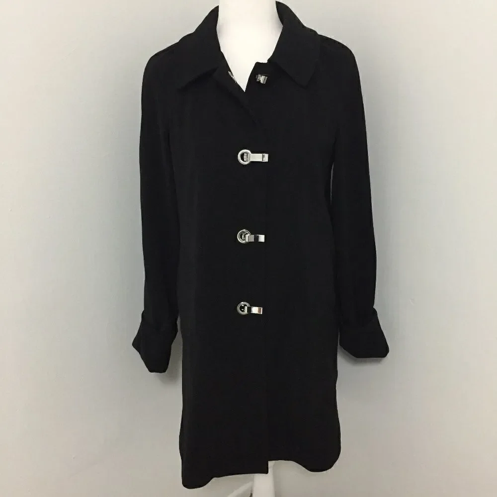 Michael Kors Black Rain Jacket
